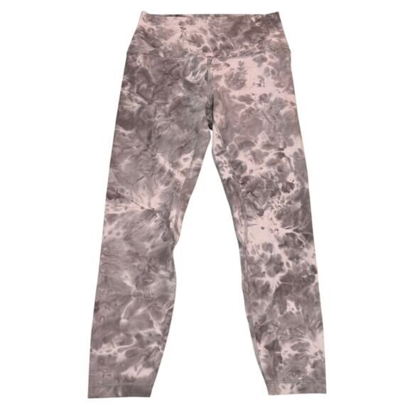 LULULEMON Align High-Rise Pant 25" Sz 8 Diamond Dye Mink Bery Lunar Rock Shadow - Picture 4 of 9